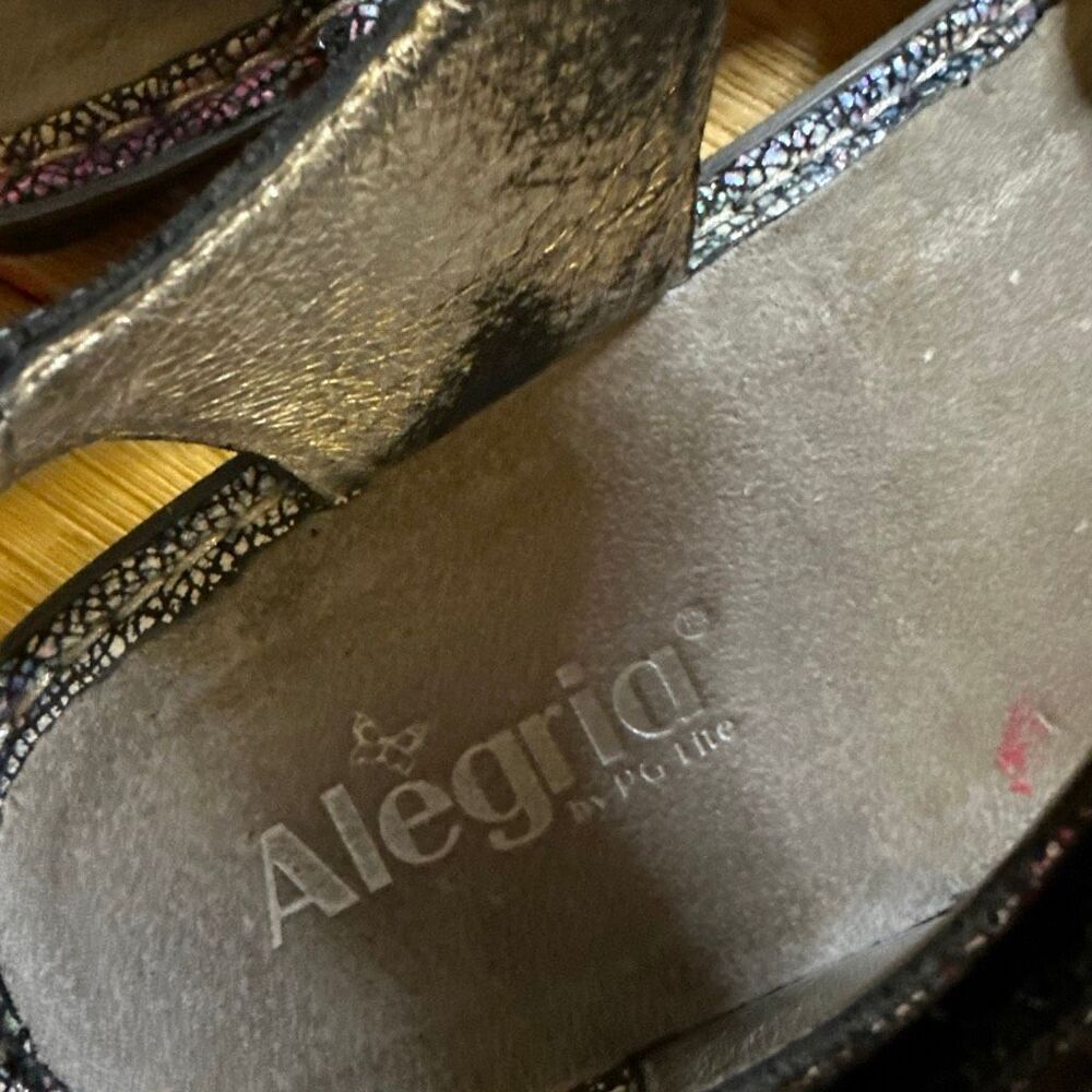Algeria Vienna metallic sandals leather 39 (9) - Picture 2 of 6